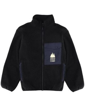 Maison Kitsuné Maison Kitsuné Fleece Jacket - Blue