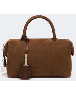 Max Mara Holdallssuede - Brown
