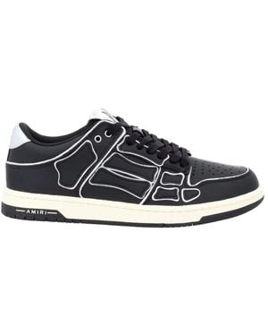 Amiri Skel Top Low Sneaker - Black