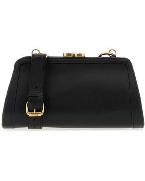 Vivienne Westwood Leather Ascot Crossbody Bag - Black