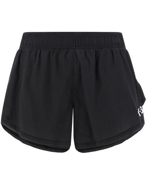 Y-3 Logo Shorts - Black