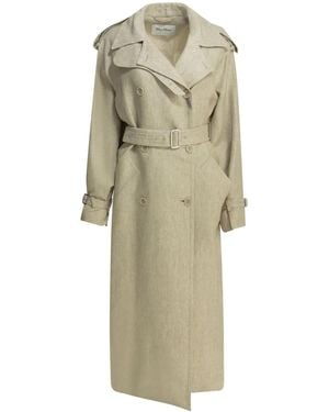 Max Mara Lightweight Pure Linen Jacket - Natural