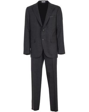 Boglioli Suit Micro Square - Black