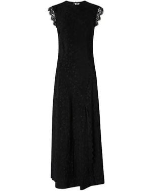 Pinko Acrylic Knit Dress - Black