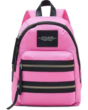 Marc Jacobs The Biker Nylon Medium Backpack - Pink