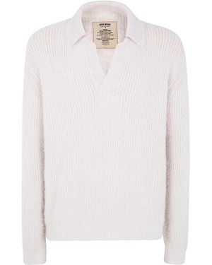 Uma Wang Wool Blend Jumper - White
