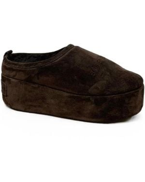 Balenciaga Alaska Platform Shoes - Black