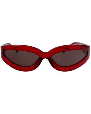 The Attico Acetate Sunglasses - Red