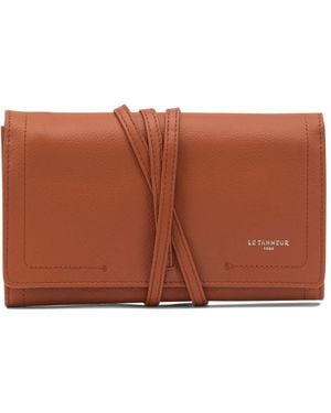 Le Tanneur Es Pouch Orange - Brown
