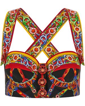Dolce & Gabbana Cotton Blouse - Red