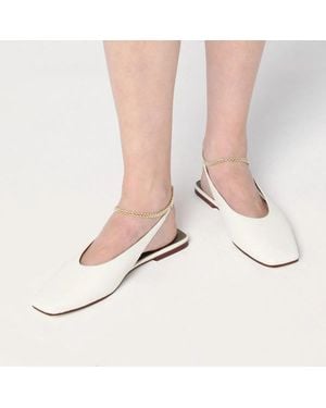 MARIA LUCA Ivory Augusta Slingback - Pink