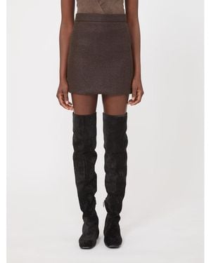 Max Mara Mxsacinoso Skirt - Brown