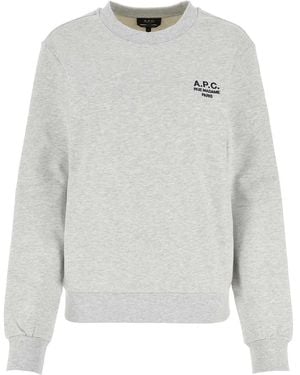 A.P.C. Sweat Standard Rue Madame Gots - White