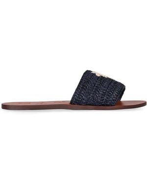 Manebí Manebi Flat Sandals - Blue