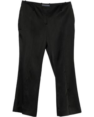 Ermanno Scervino Viscose Elastane Pants - Black