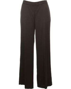 Kiltie Jo Flared Pants Elastic Behind - Black