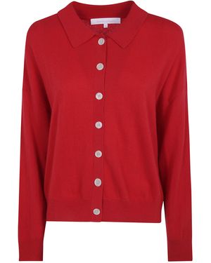 ABSOLUT CASHMERE "Majura" Polo Neck Jumper - Red