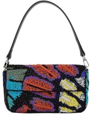 STAUD Timmy Convertible Shoulder Bag - Blue