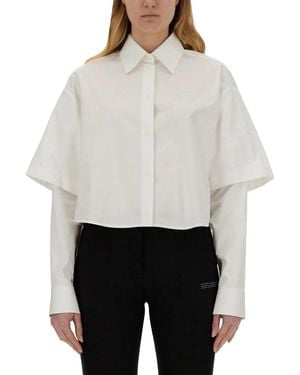 Off-White c/o Virgil Abloh Poplin Shirt - White
