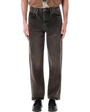 Represent R2S Split Denim Jeans - Black