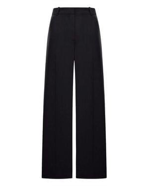 TOTEME Wool Blend Tailored Pants - Blue