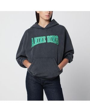 Anine Bing Harvey Hooded Sweatshirt - Blue