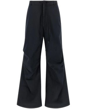 MM6 by Maison Margiela Stitch Line' Trousers - Blue