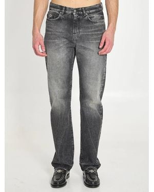 Versace Cotton Calf Leather - Grey