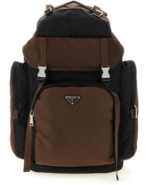 Prada Re-Nylon Backpack - Black