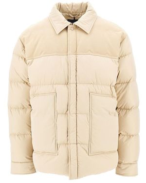 Herno Cotton-Blend Down Jacket - Natural