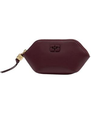 Ganni Bou Coin Purse - Purple
