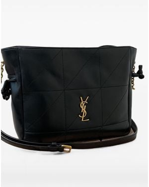 Saint Laurent Jamie Pouch With Strap - Black