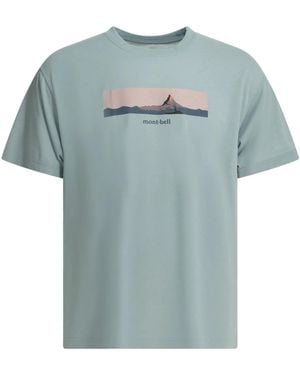 Montbell Polyester T-Shirt - Blue
