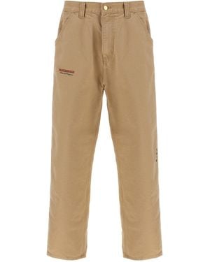 Carhartt 'Single Knee Graphic' Trousers - Natural