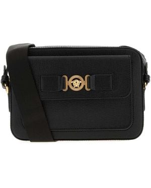 DIESEL Leather Crossbody Bag - Blue
