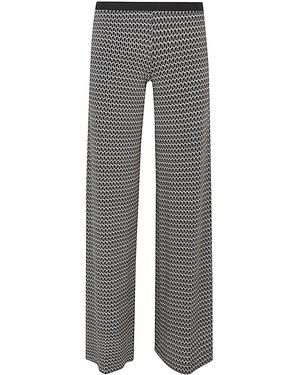 Siyu Printed Pants - Gray