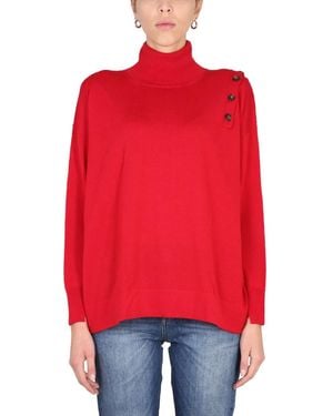 Stefano Mortari Turtleneck Shirt - Red