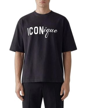 DSquared² Cotton T-Shirt - Black