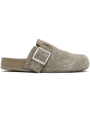Loewe Easy Buclke Slippers - Grey
