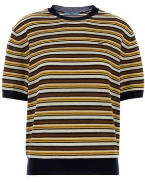 Prada Embroidered Cashmere Sweater - Black