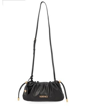 Versace Mini Tag" Bag - Black