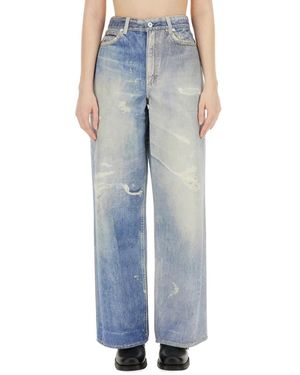 Our Legacy Relaxed Distressed Jeans - Blue