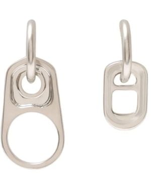 MM6 by Maison Margiela Closure Earrings - Metallic