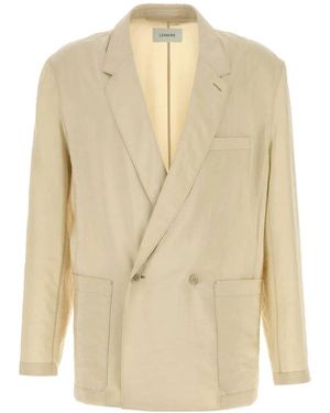 Lemaire Soft Db Jacket - Natural