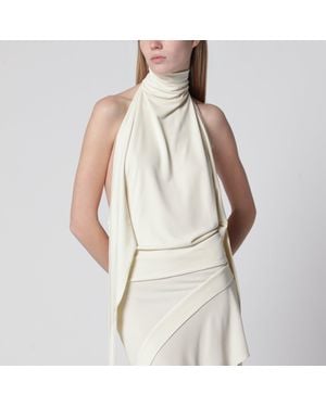 Francesco Murano Backless Top - Natural