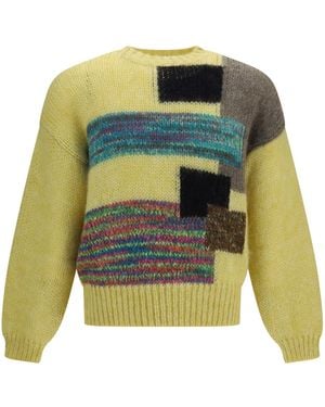 Magliano Pasta Mohair-Blend Jumper - Green
