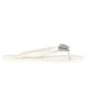 Mach & Mach Pvc Slides Shoe - White
