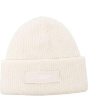Jacquemus Le Bonnet Gros Grain - Natural