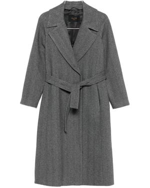 Paltò Paltó Paola Wool Coat - Grey