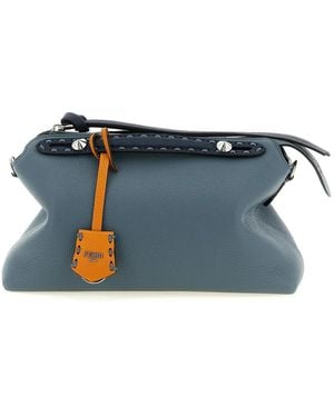 Fendi 'By The Way Soft Selleria' Medium Handbag - Blue